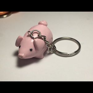 Pig keychain